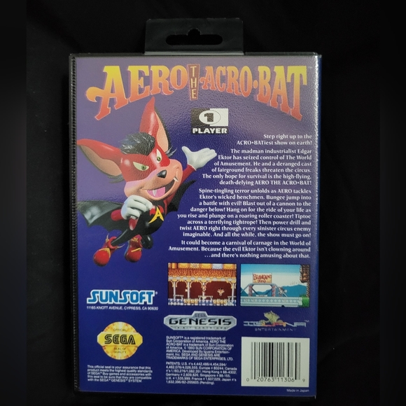 Aero the Acro-bat - Picture 2 of 3